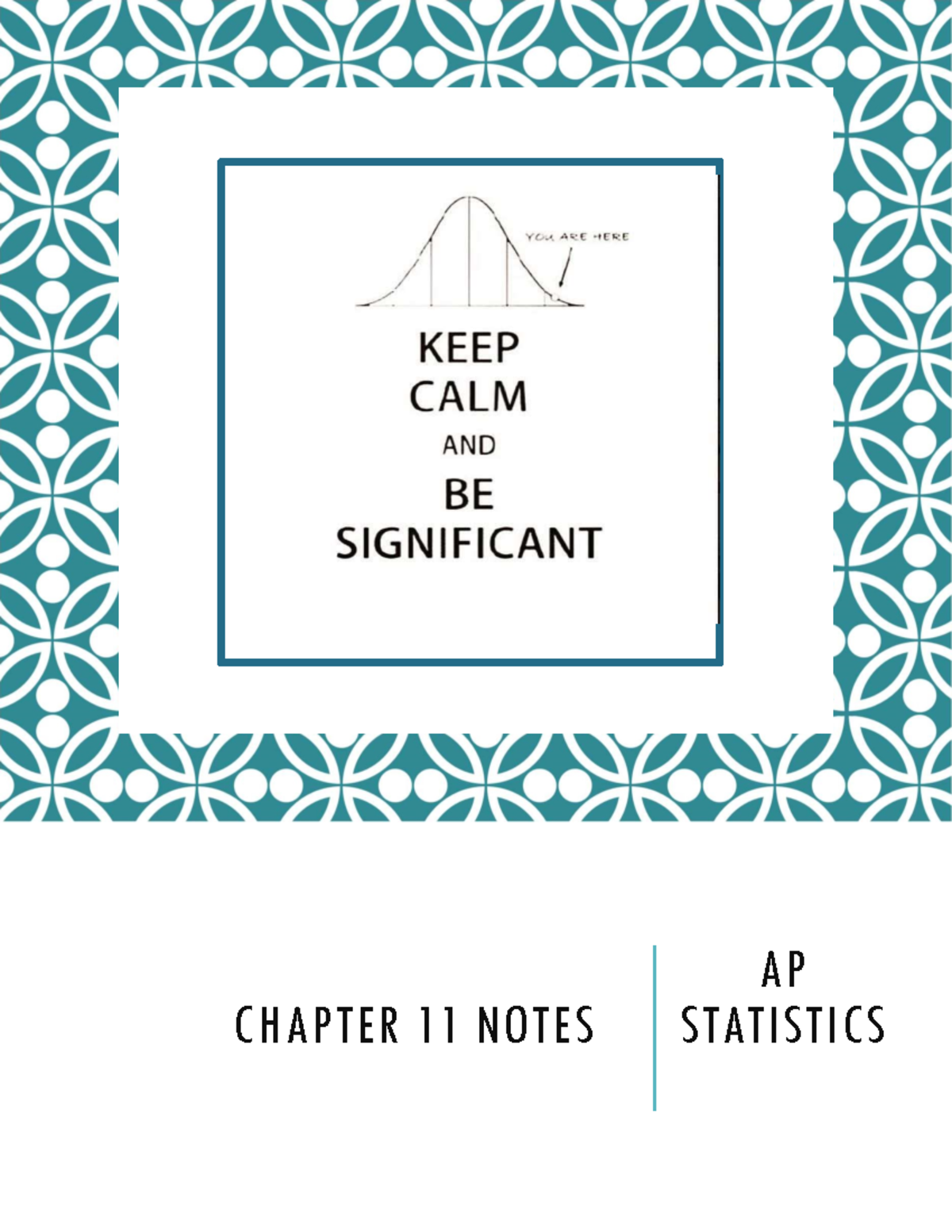 AP Statistics - Chapter 11 Completed Notes for 2022-23 - Studocu