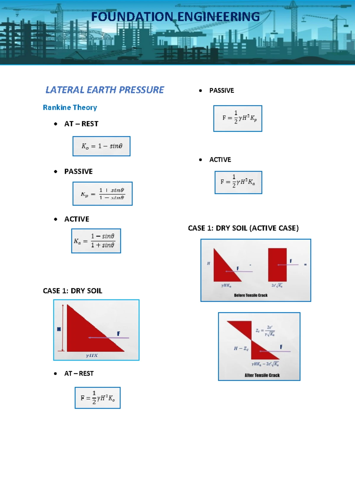 Simple Stress Analysis Notes - ES205: Key Concepts and Problems - Studocu