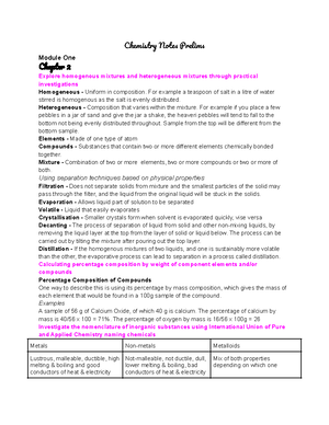 CHEM 120 Unit 2 Lab OL Lab 3 Periodic Table of Elements - OL Lab 3 ...