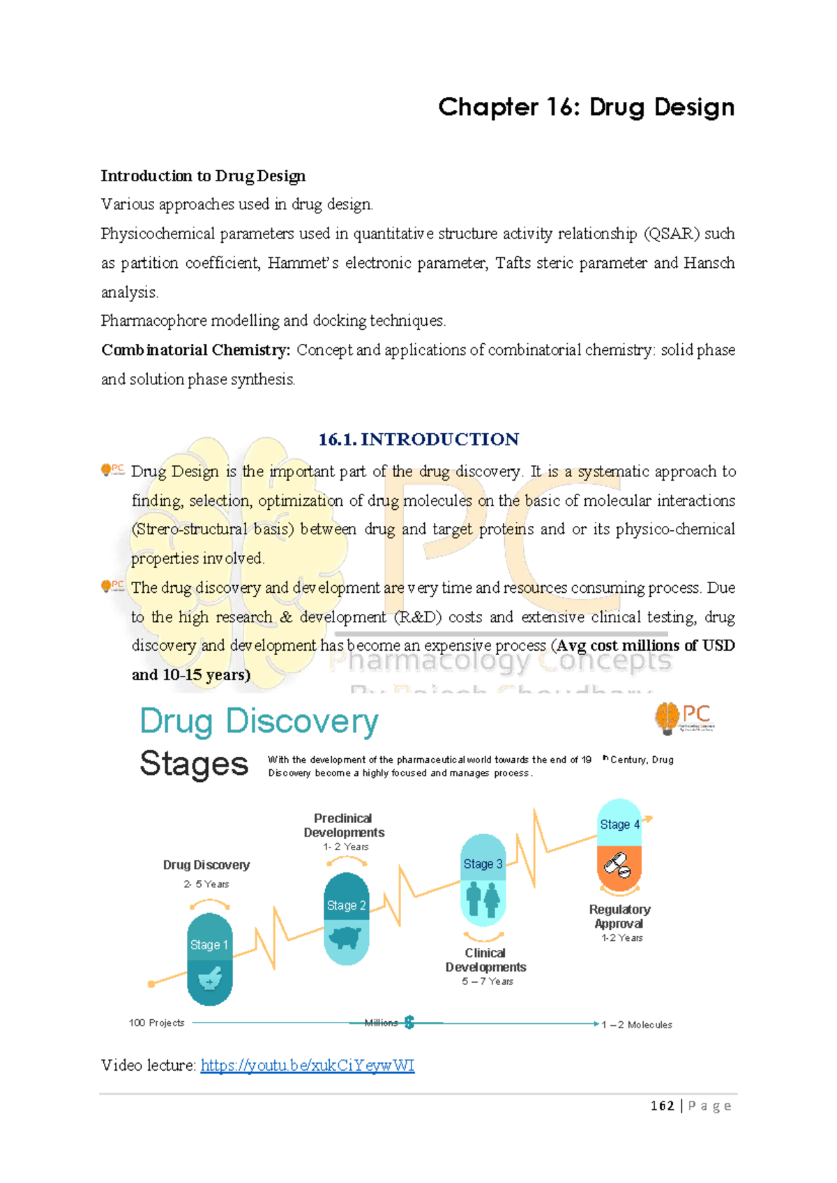 Chapter 16: Drug Design - Approaches and QSAR Insights for PHAR 101 ...