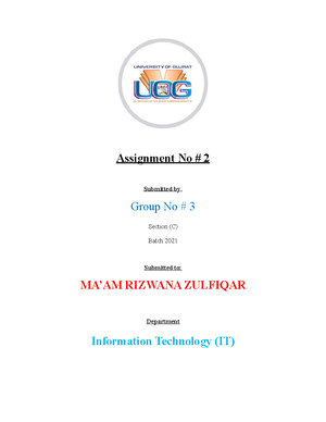 ICT Assignment no 1 - about technologies - IMPACT OF SOCIAL MEDIA ...