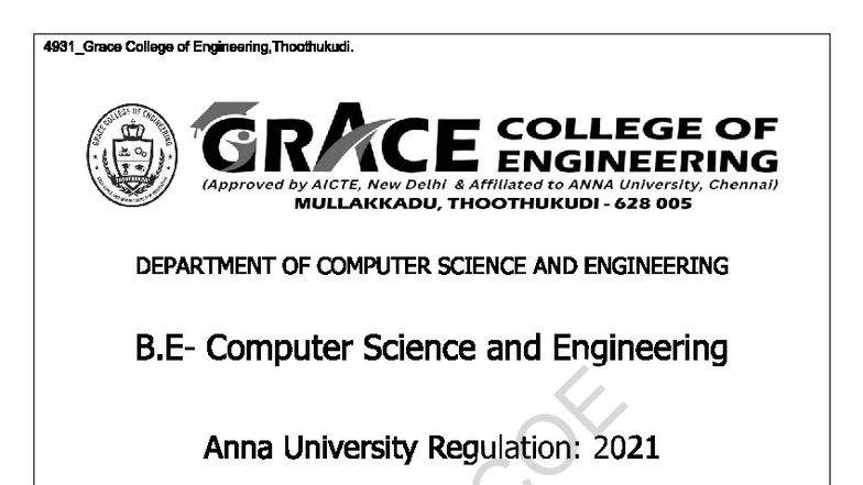 CCS347_GD Unit 3 Study Notes - Grace College of Engineering - Studocu
