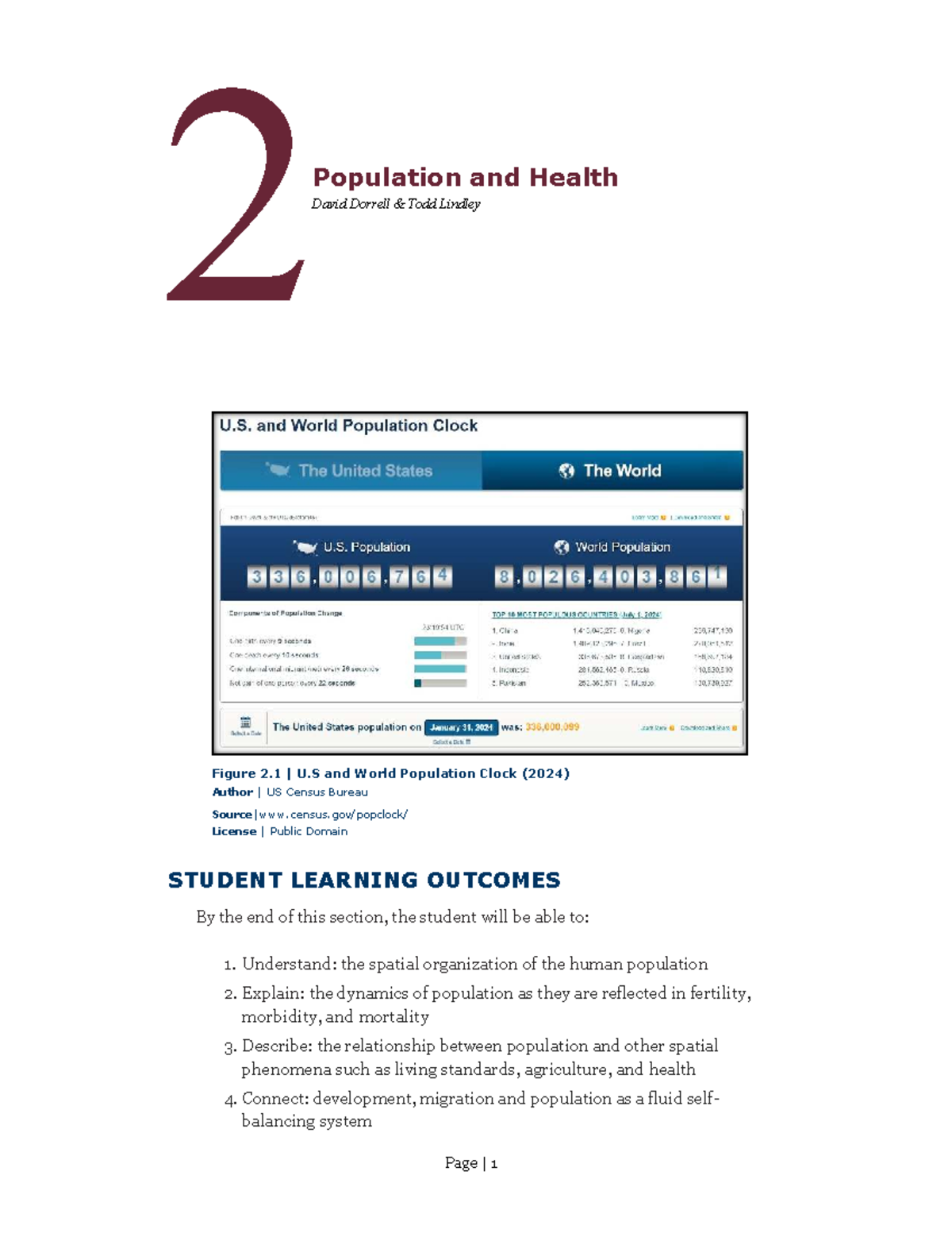 Population and Health: Insights from Human Geography (HUM 2024) - Studocu