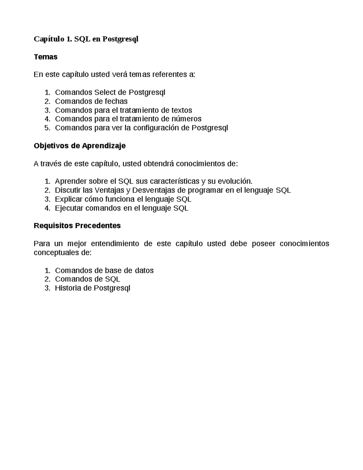 Clase 1: Comandos Select y Funciones en PostgreSQL - Studocu