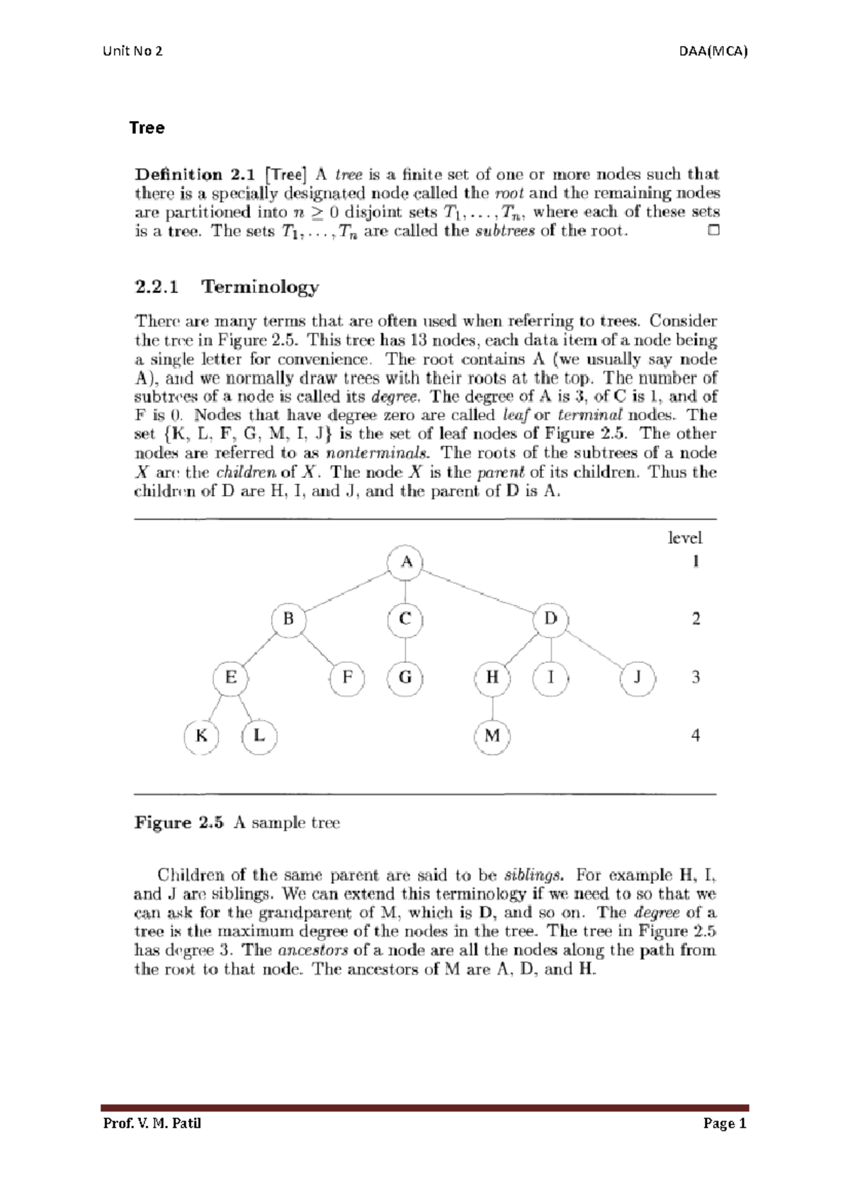 Unit 2 - Data Structures: Trees, Heaps, and Graphs Overview - Studocu