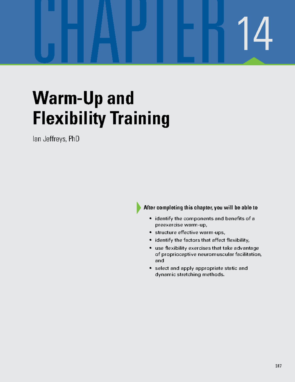 Warm-Up and Flexibility Training Techniques for Optimal Performance ...