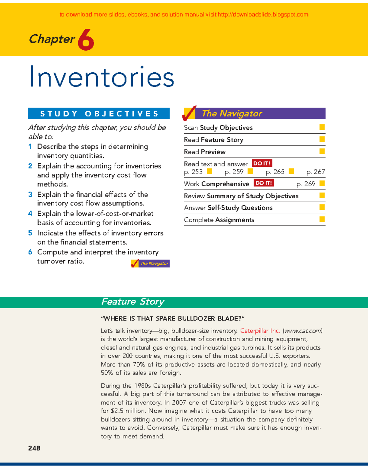 Chapter 6 - Accounting for inventories and cost flow methods - Studocu