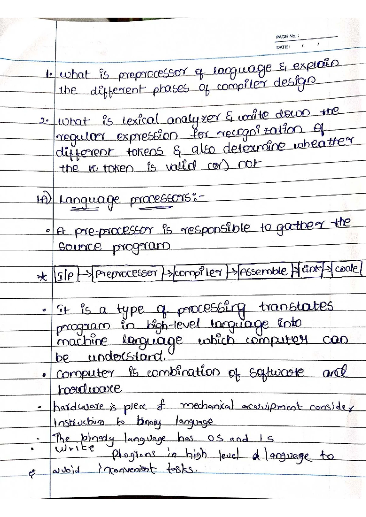 CP UNIT I R16 - Computer Programming Concepts and CPU Operations - Studocu