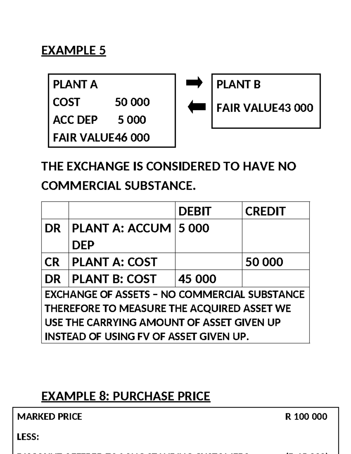 Chapter 7 Slides: Asset Exchange & Cost Allocation Notes - Studocu