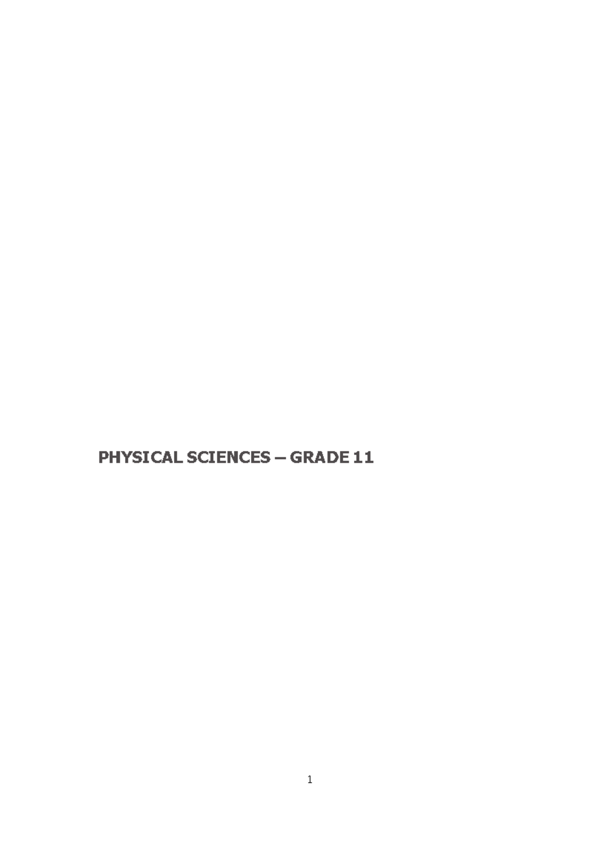 Physical Sciences Grade 11: Atomic Combinations and Molecular Structure ...