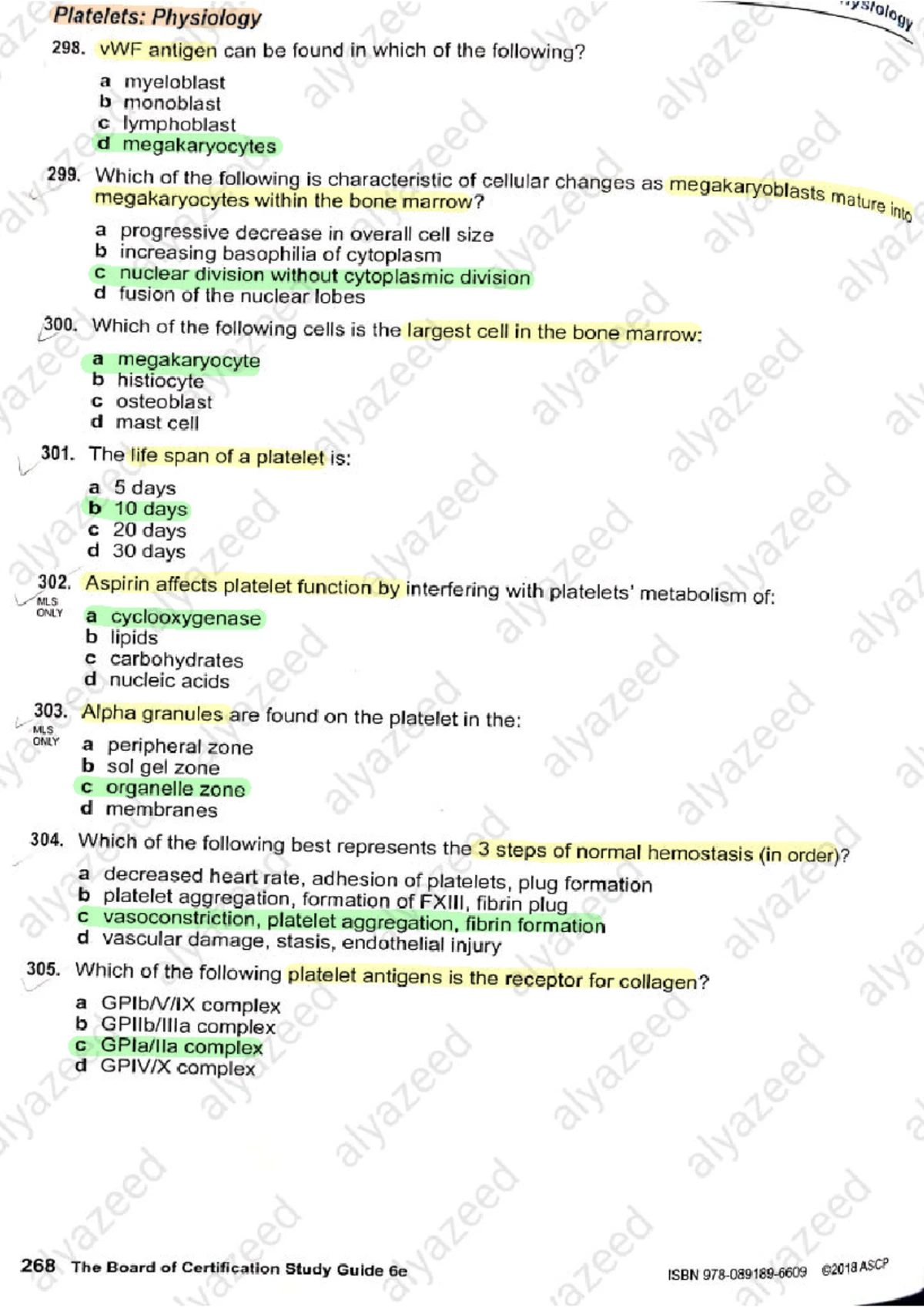 BOC Blood Bank Study Guide: Blood Products & Donor Testing Basics - Studocu