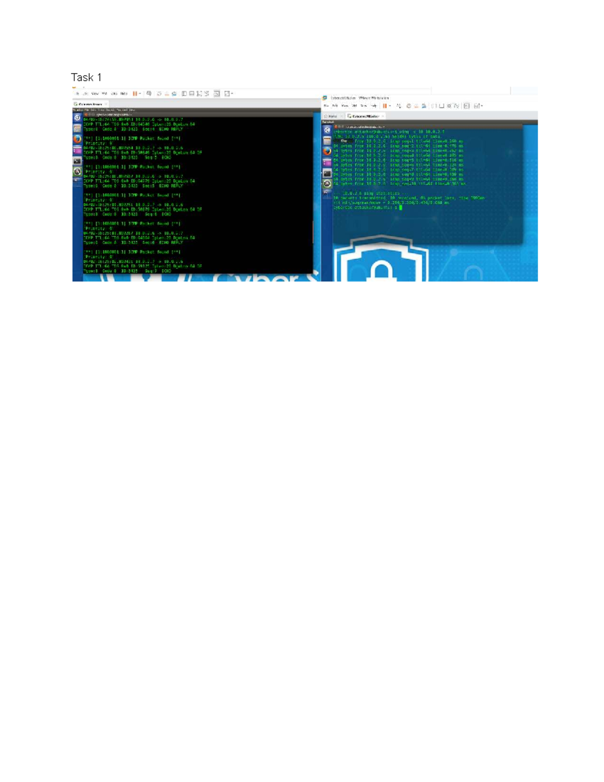 Cybersecurity Lab Tasks: ICMP Analysis & Network Traffic (Tut2 48730 ...