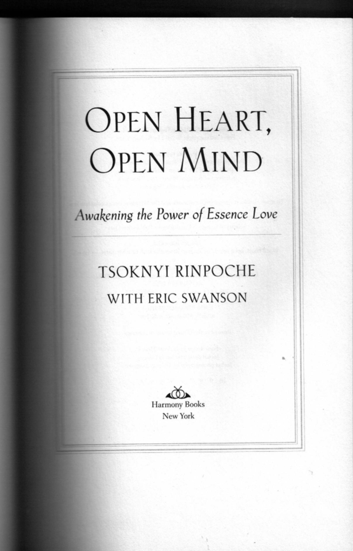 OPEN HEART, OPEN MIND: Insights on Essence Love and Emptiness - Studocu