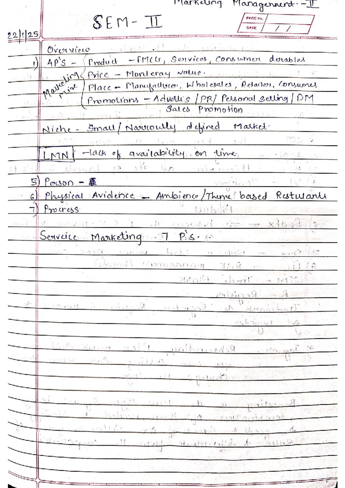 Marketing Management: SEM II Overview and Key Concepts - Studocu
