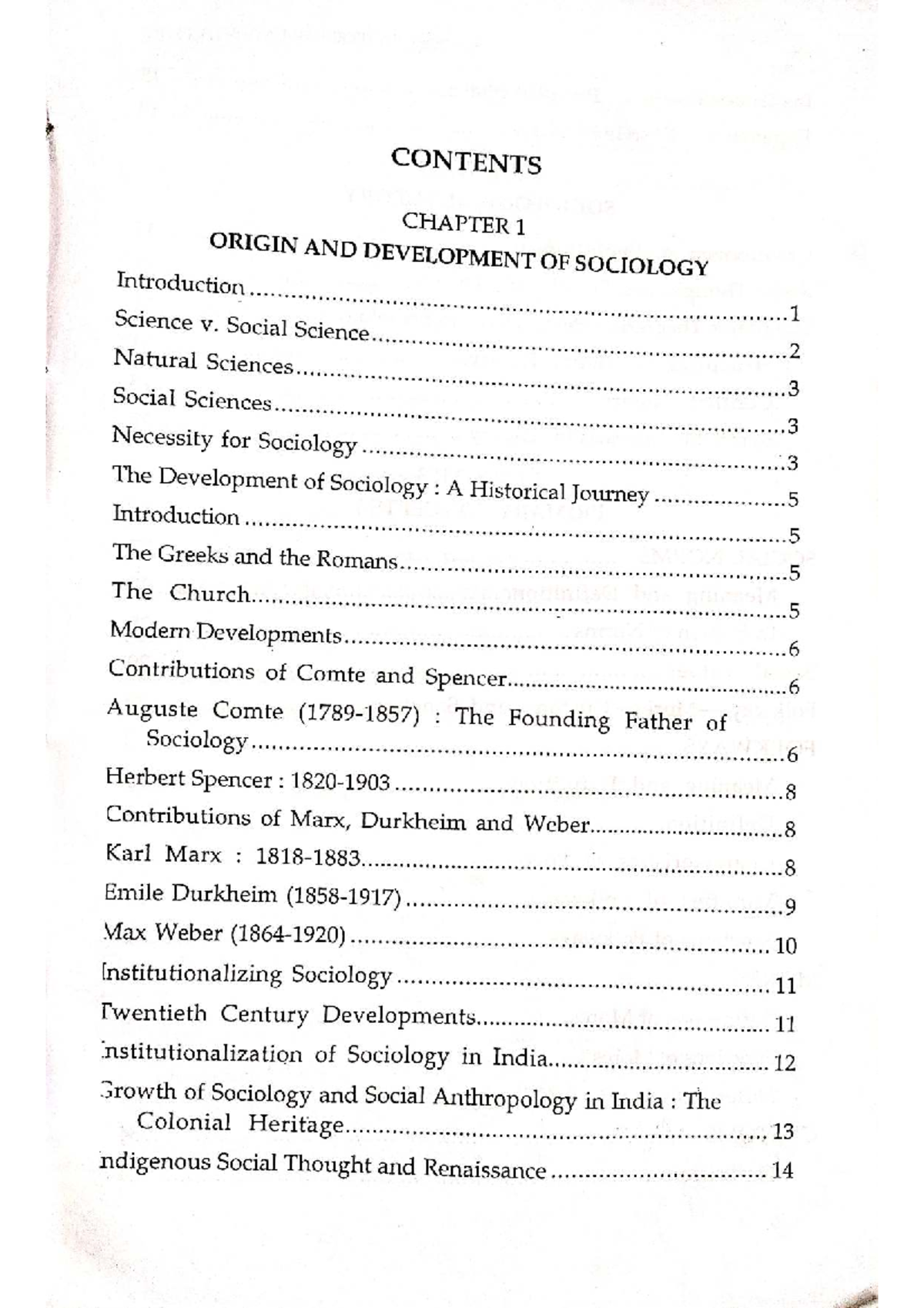 Sociology (SOC101) - Comprehensive Chapter Notes and Overview - Studocu
