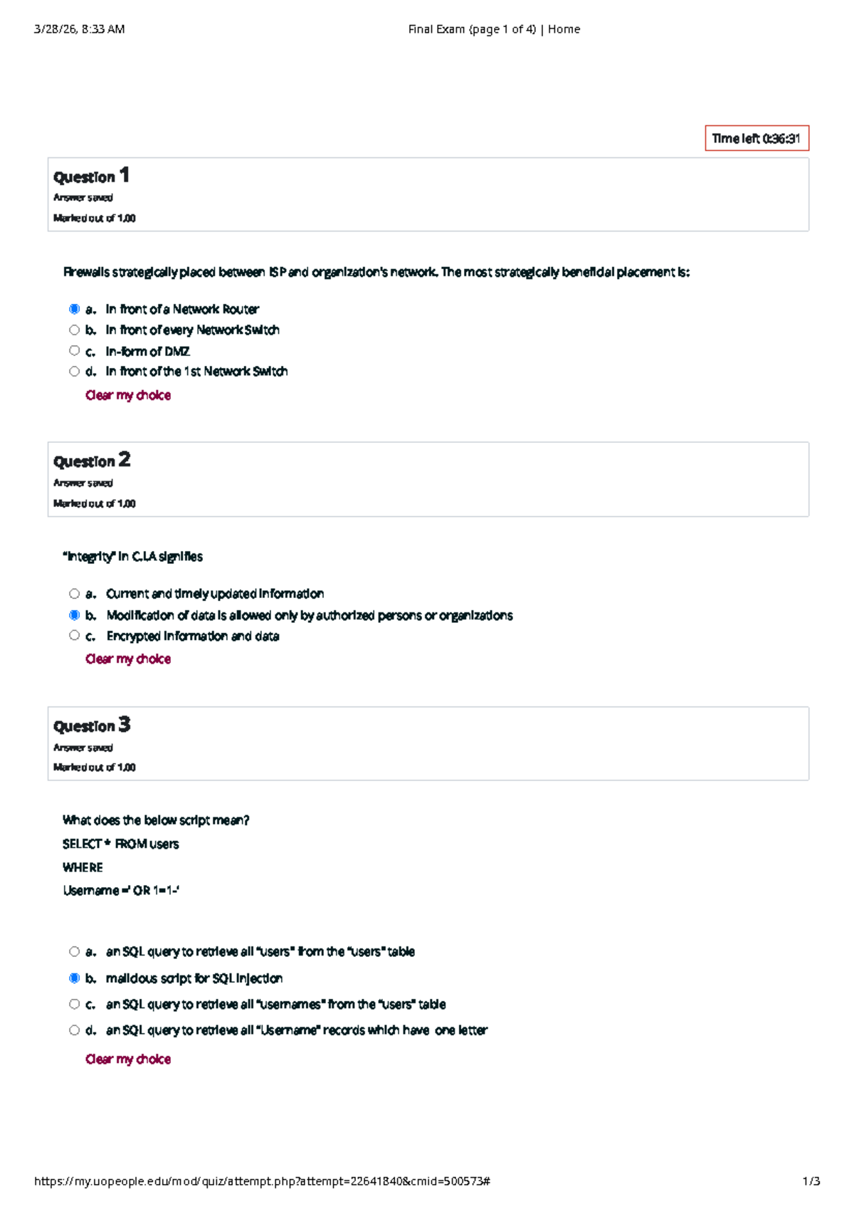 CS 3340 Final Exam Review Questions and Answers - Studocu