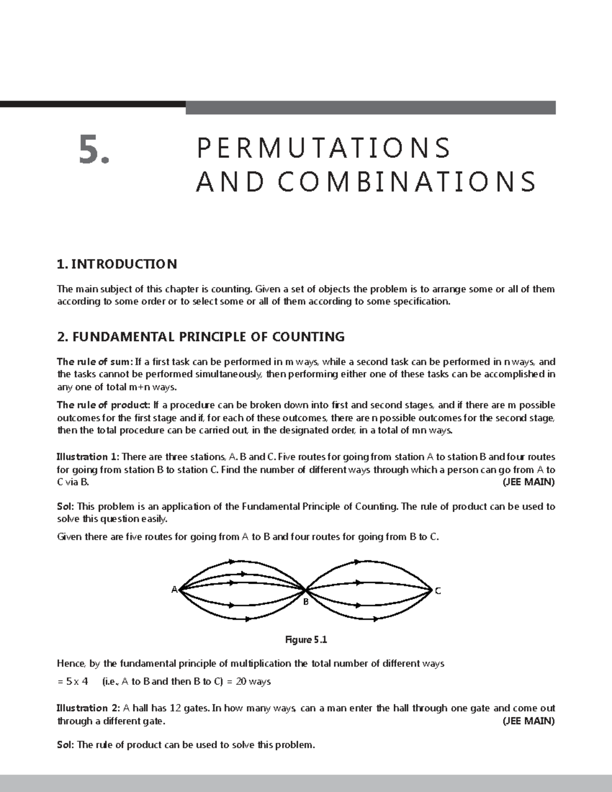Permutations and combinations notes (JEE MAIN) - Studocu
