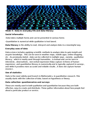 RDM: Research and design planning for data management strategies - Studocu