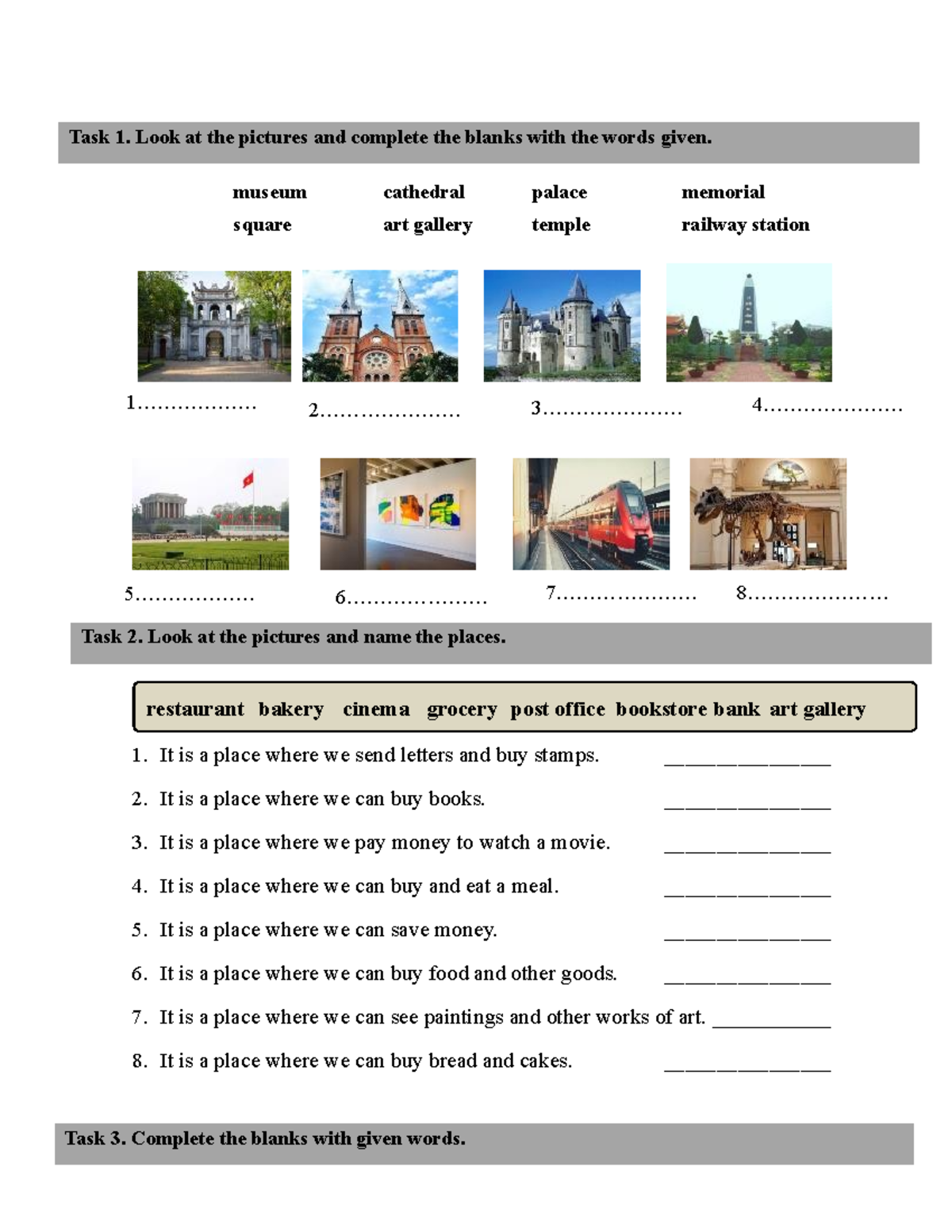Practice Unit 4 - Vocabulary and Grammar Exercises - Studocu