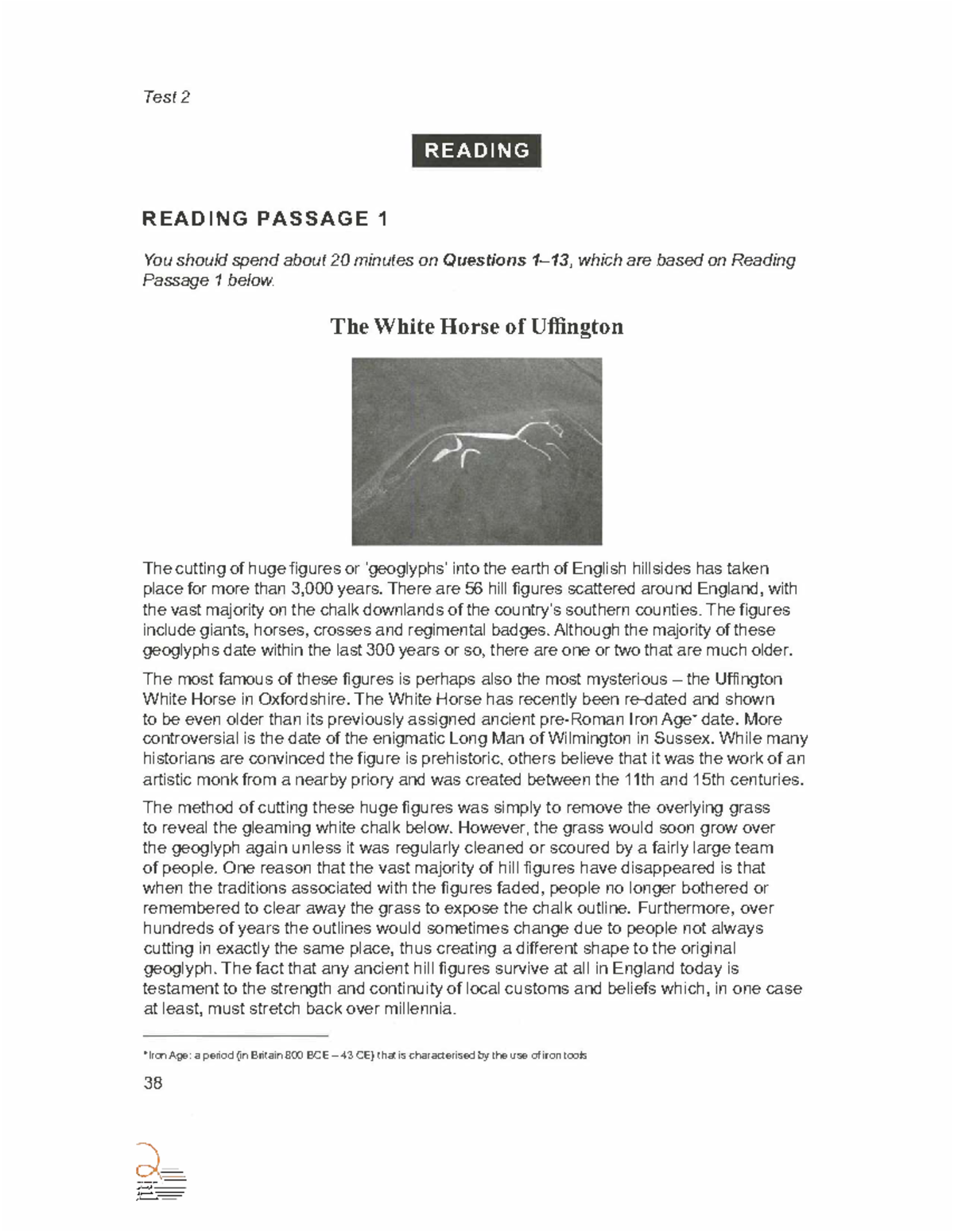 Test 2 Reading Passage Analysis and Questions (Course Code: 16) - Studocu