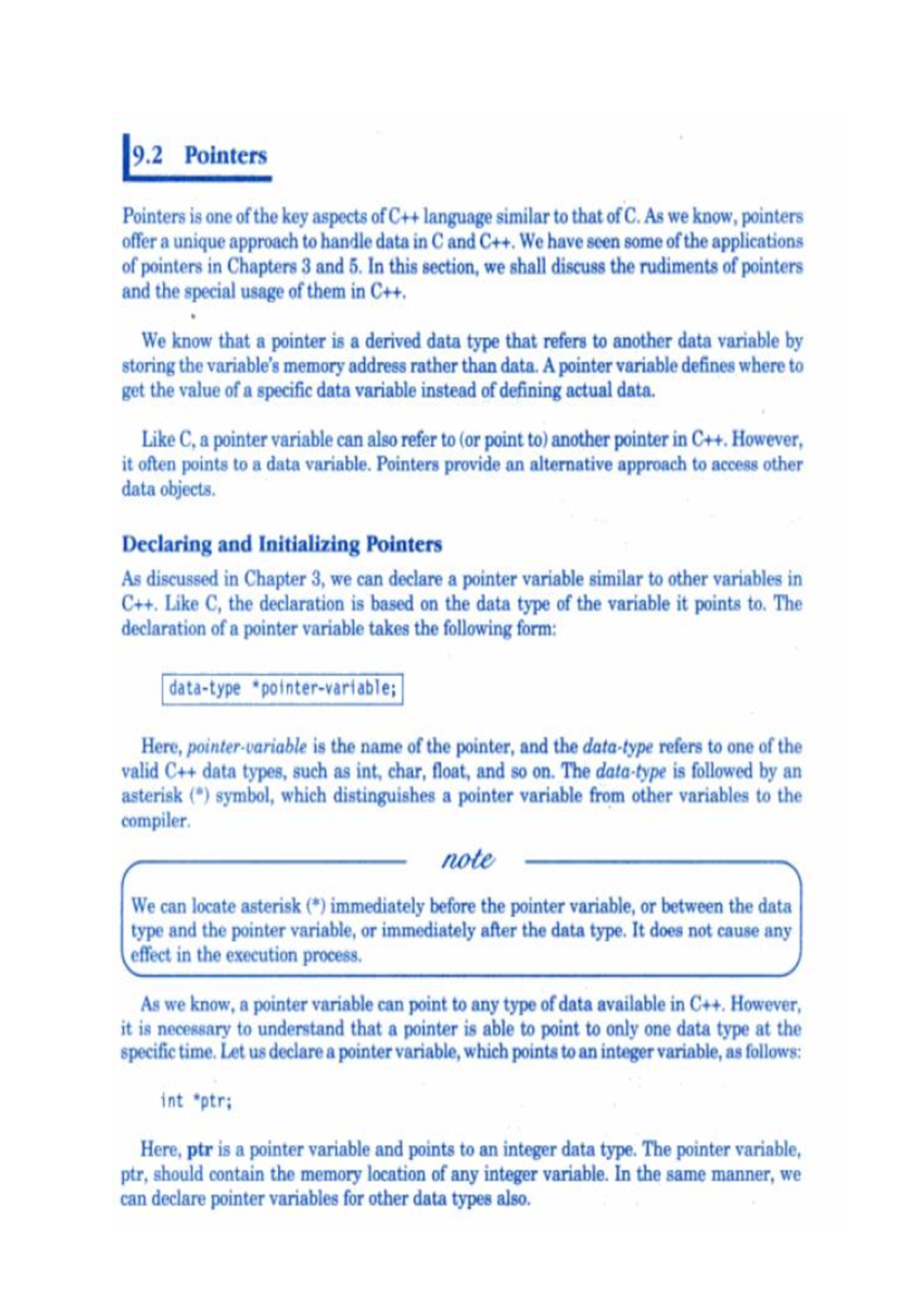 C++-Unit-5 Comprehensive Study Notes on Pointers and Strings - Studocu