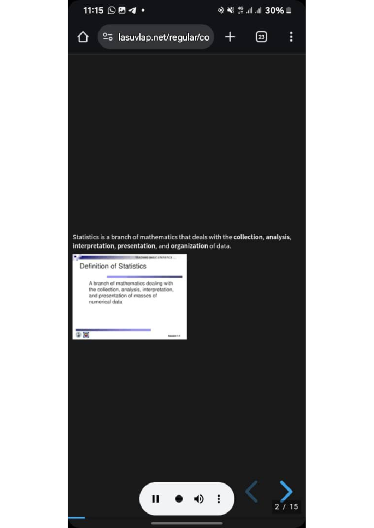 Mat 161: Comprehensive Overview of Statistics Concepts and Applications ...
