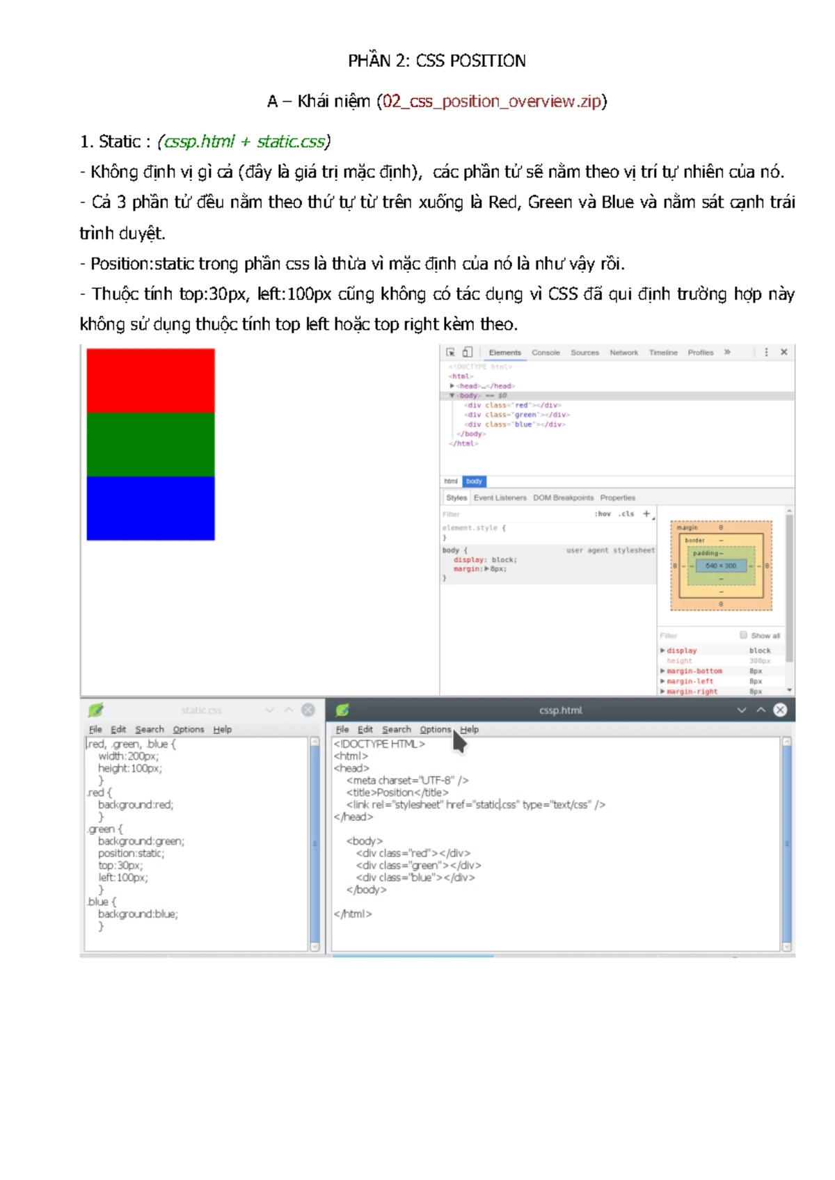 Script Demo - cacsac - Tuyến nhân vật: Man: chàng trai trẻ, niên thiếu ...