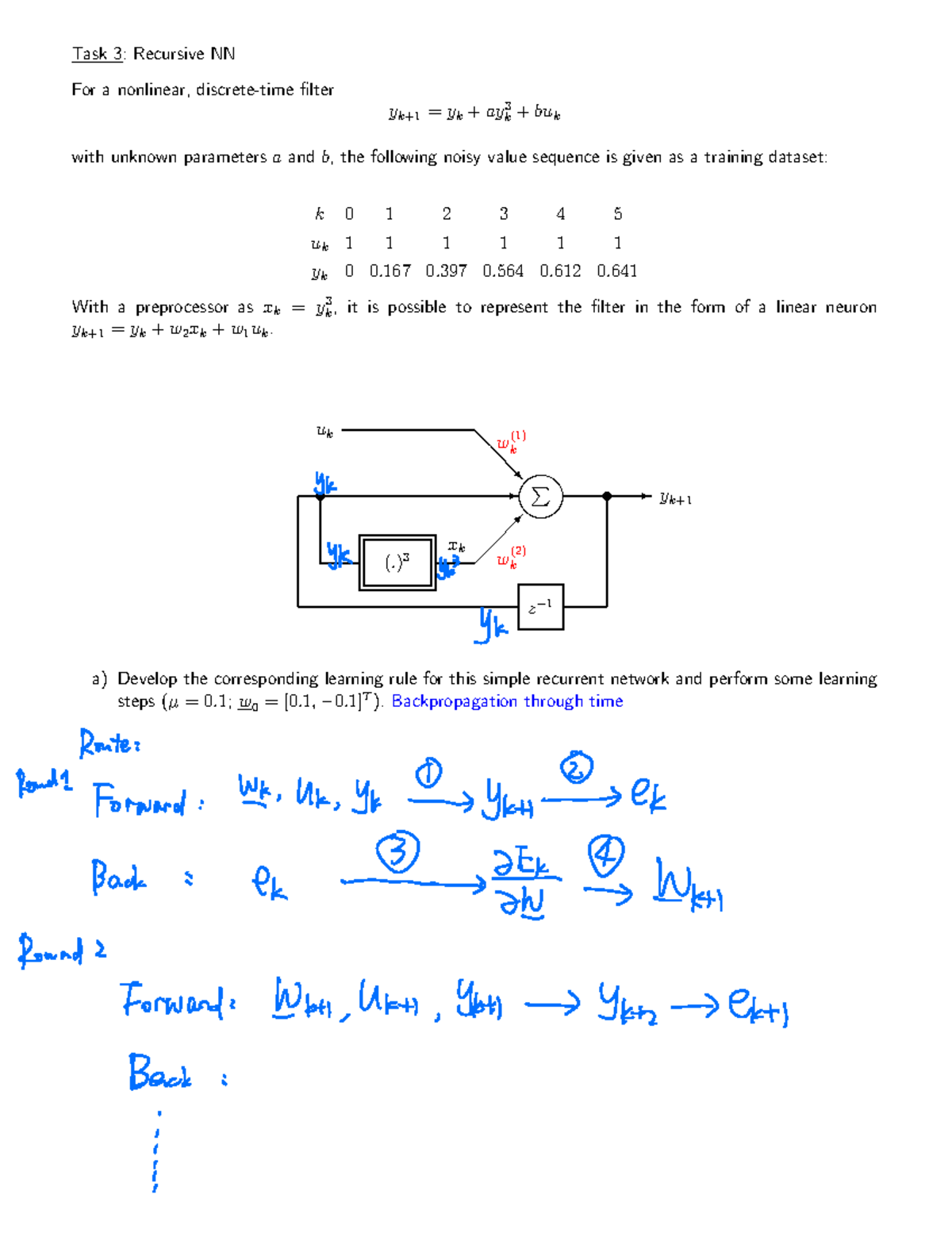 Recursive Neural Network (RNN) Learning Rules & RLS Analysis - Studocu