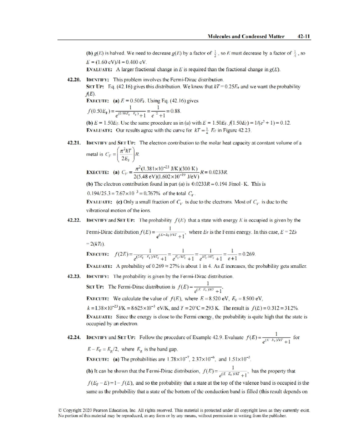 Molecules and Condensed Matter: Solutions for University Physics (15th ...
