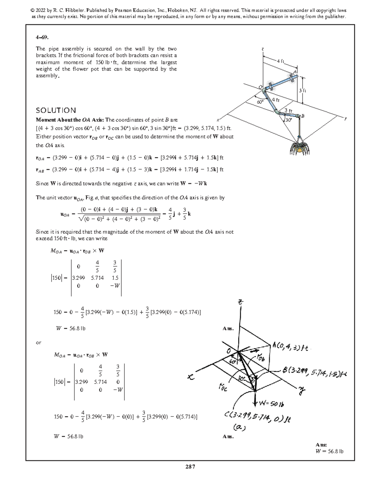 SWK 15th Ed Solution Manual - Pipe Assembly Weight Calculation - Studocu