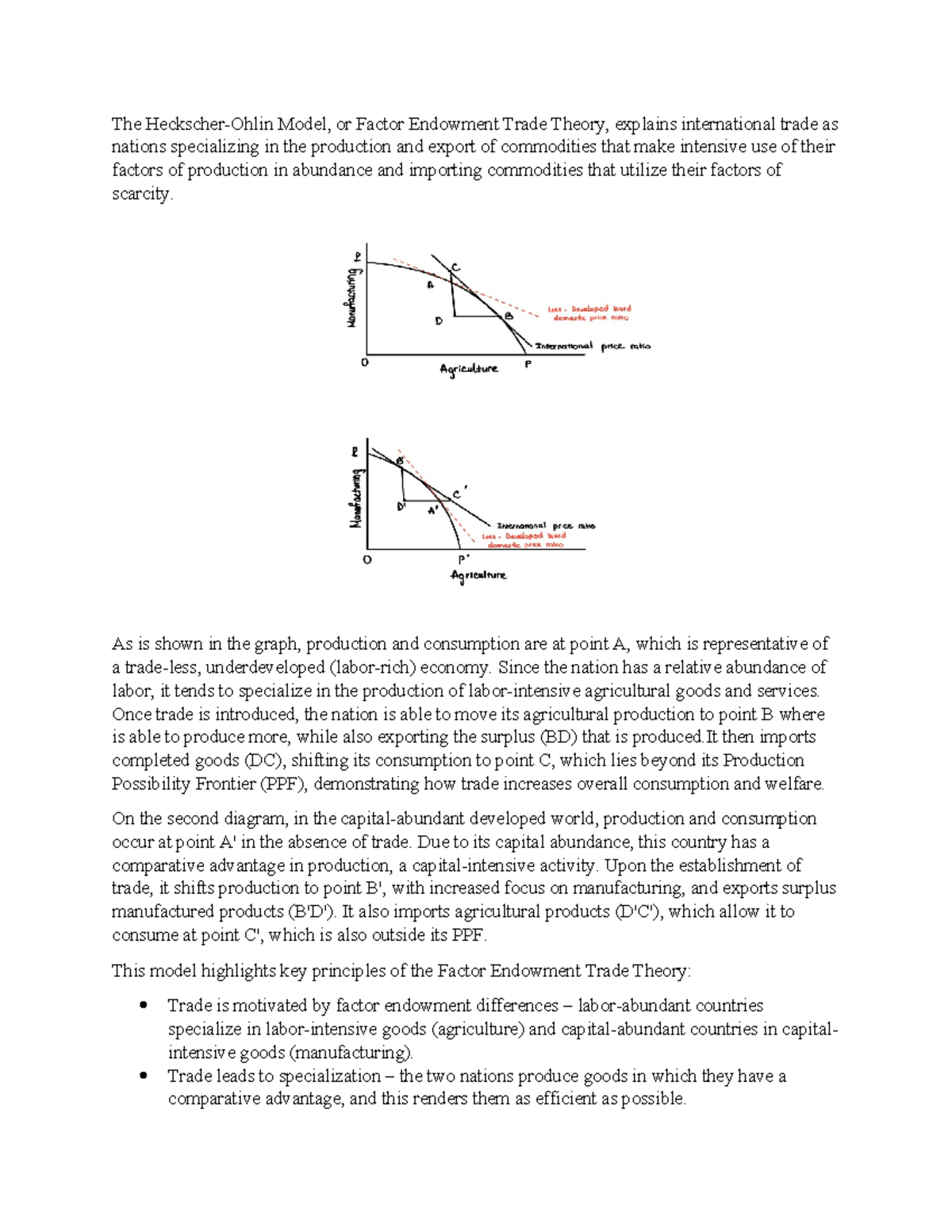 Factor Endowment Trade Theory & Its Impact on Developing Economies ...