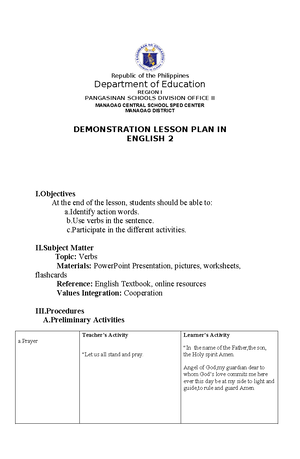 Lesson-PLAN-FOR- Grade-10- Demonstration - MARCH 26, 2025 I. LEARNING ...