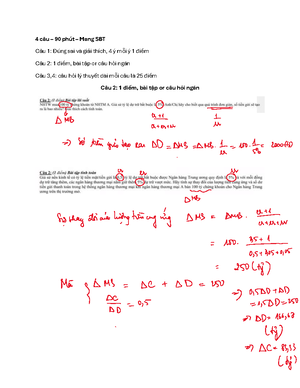[Solved] theo nh gio trnh L thuyt ti chnh tin t hy tr li cu hi sau s ...