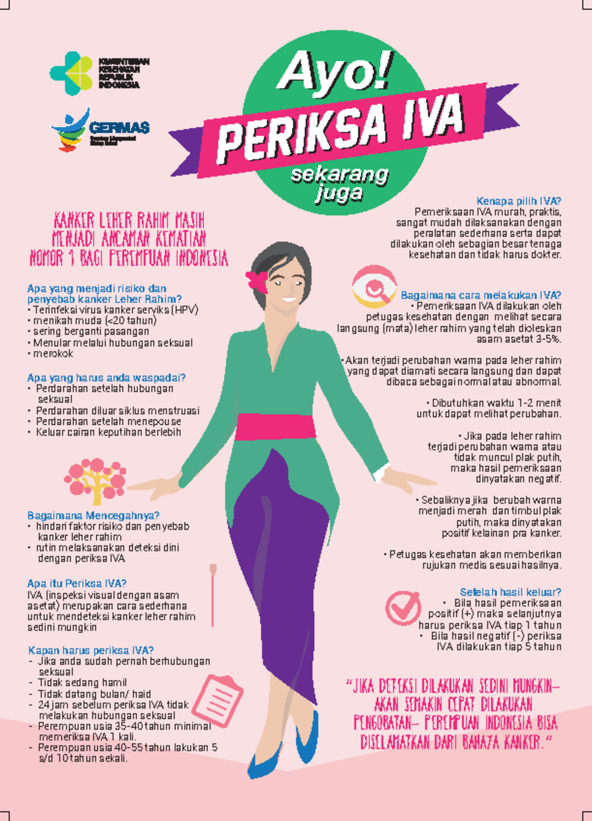 IVA Inspection Guidelines for Early Cervical Cancer Detection - Studocu