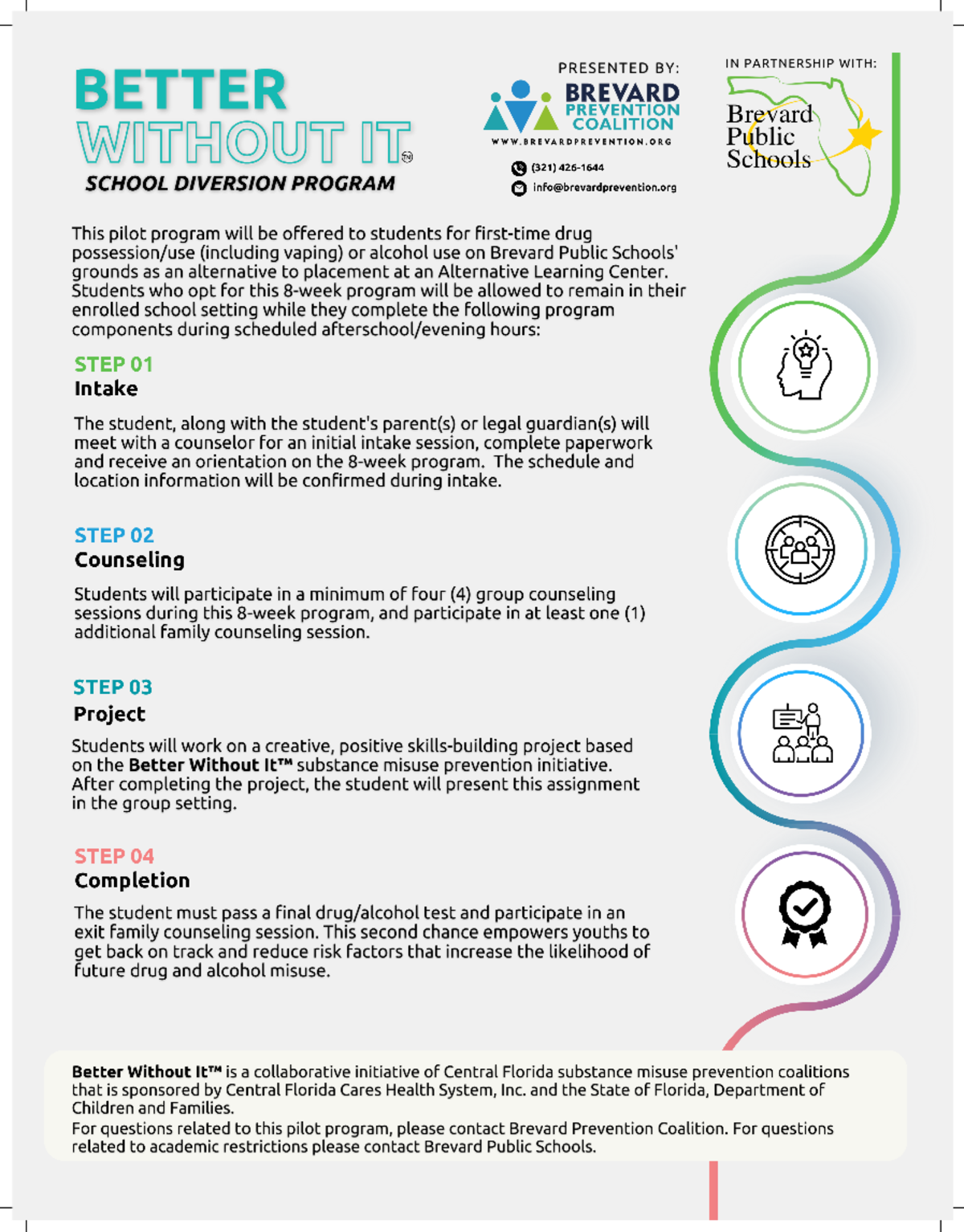Diversion Program Flyer - PRESENTED : IN PARTNERSHIP WITH: BETTER i ...