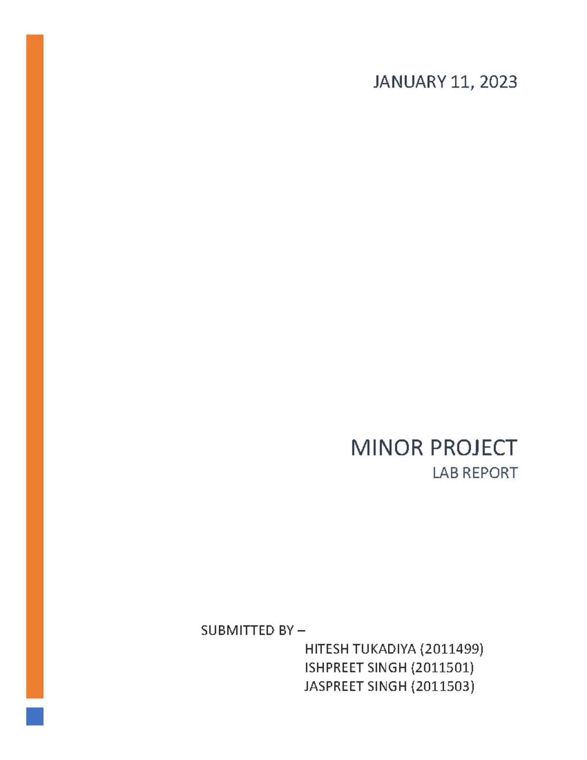Minor Project Lab Report: HTML, CSS, Django & SQLite Usage Analysis ...