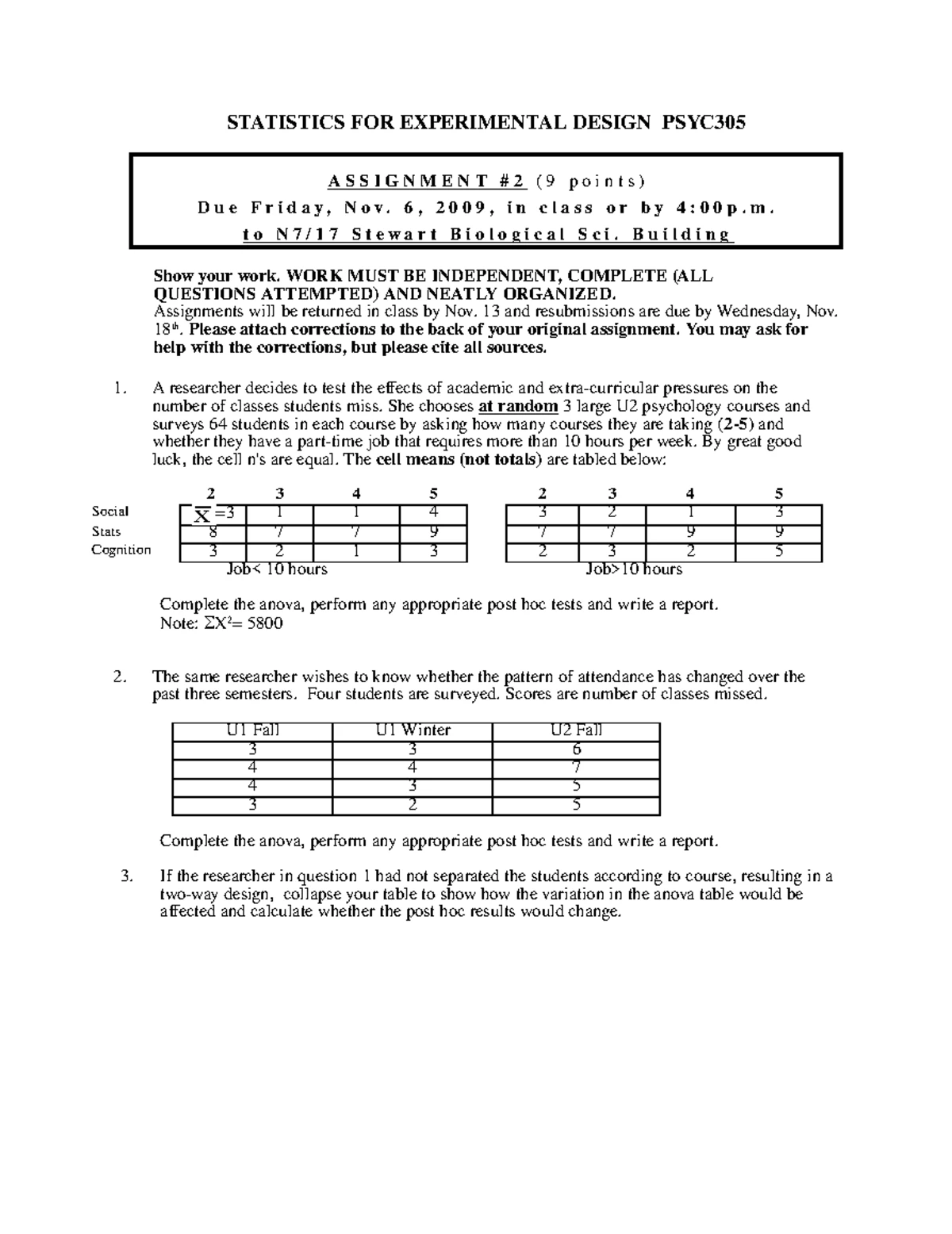 Psy 521/621 Final Exam Notes: Within-Subjects ANOVA Analysis - Studocu
