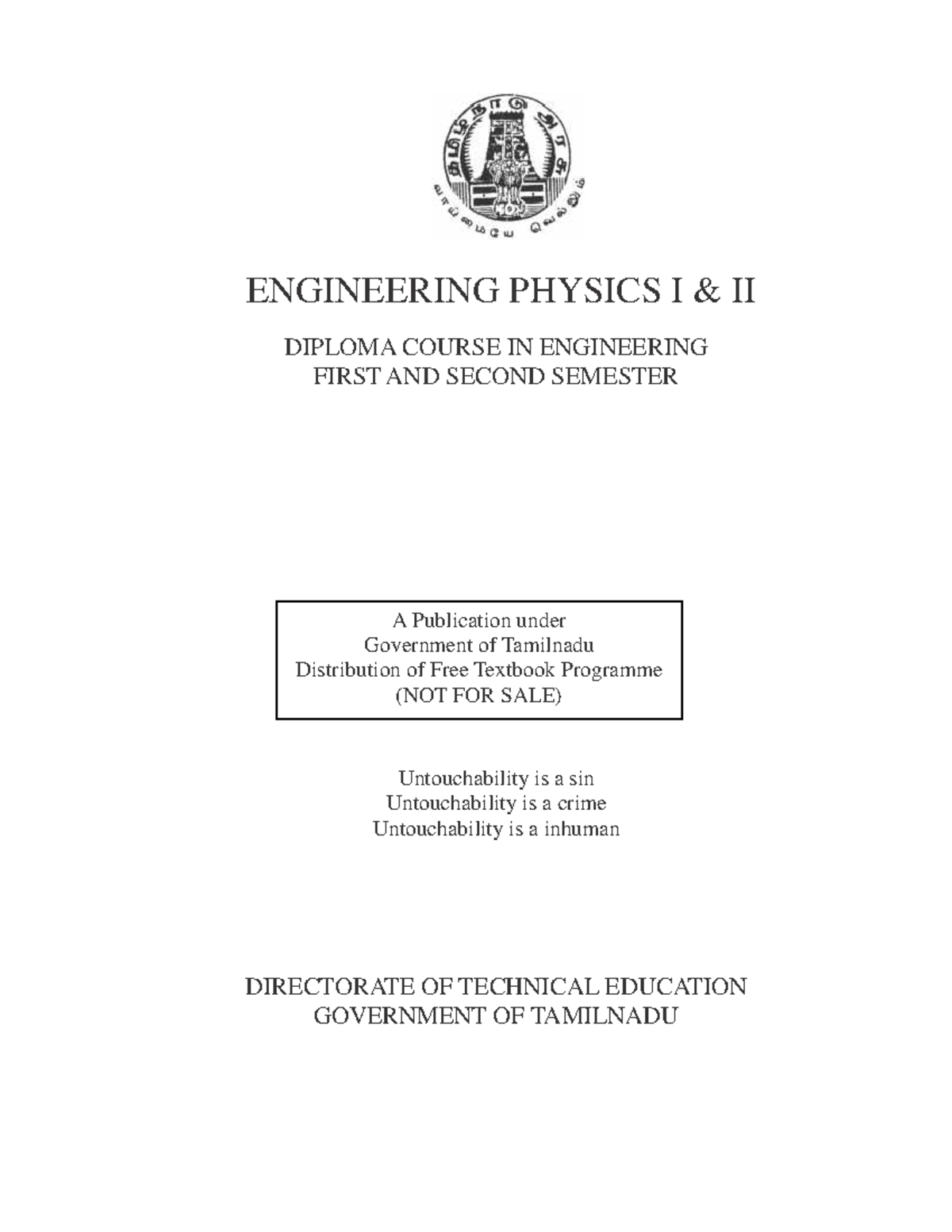 Engineering Physics I & II: Diploma Course Syllabus Overview - Studocu