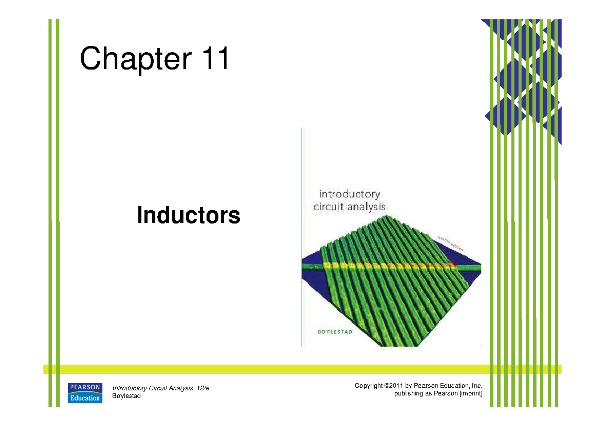 Chpt 11: Inductors in Introductory Circuit Analysis - Key Concepts ...
