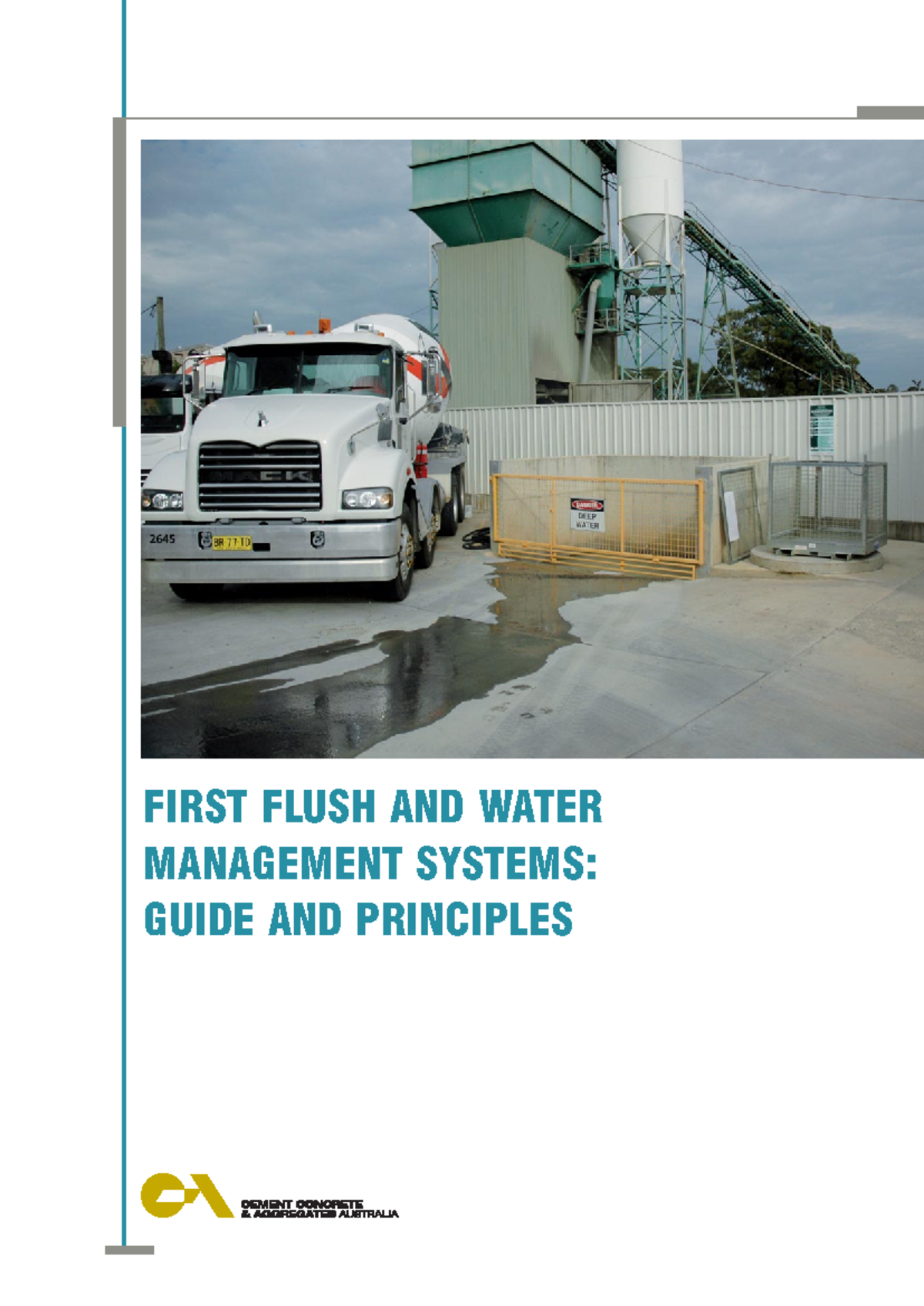CCAA First Flush Guide - Final - FIRST FLUSH AND WATER MANAGEMENT ...