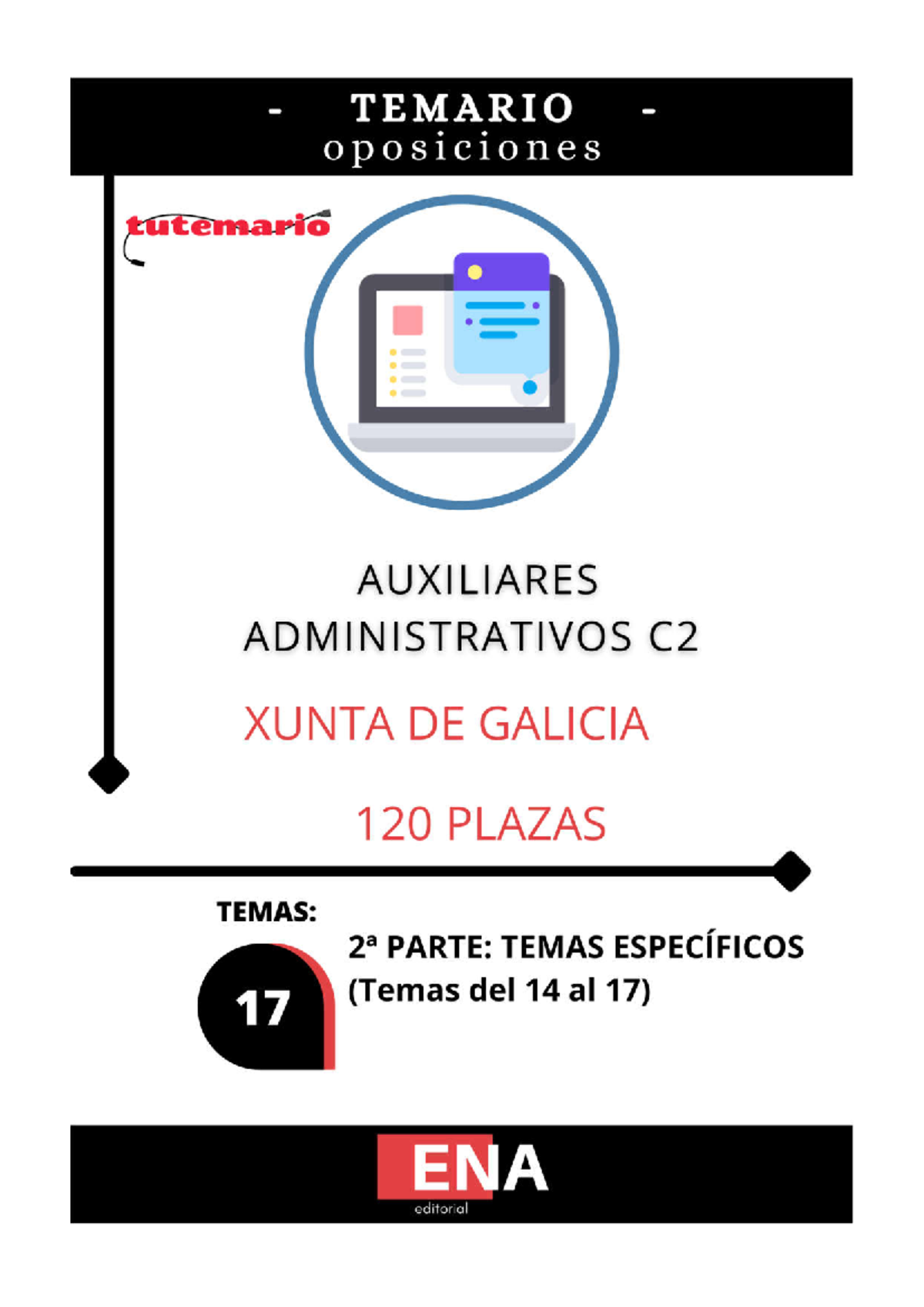 Temario Auxiliar Administrativo C2 Xunta de Galicia - 2ª Parte (2022) - Document Preview