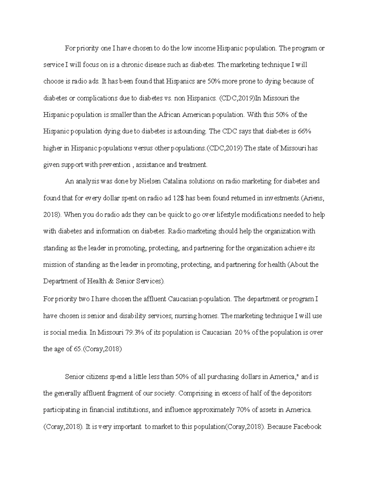 IHP 604 Short Paper 1: Proactive vs. Reactive Healthcare Risk ...