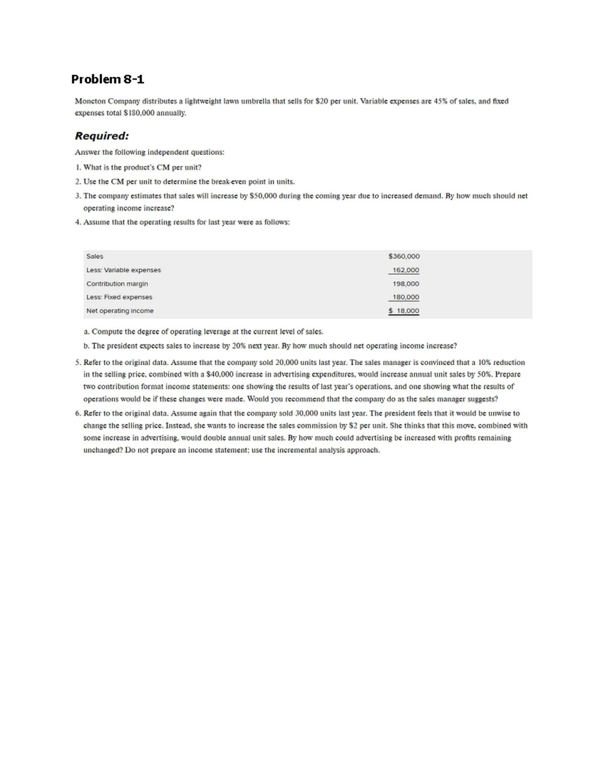 Practice Questions Sol - Chapter 6 1. Oak Hammock Company compiled the ...