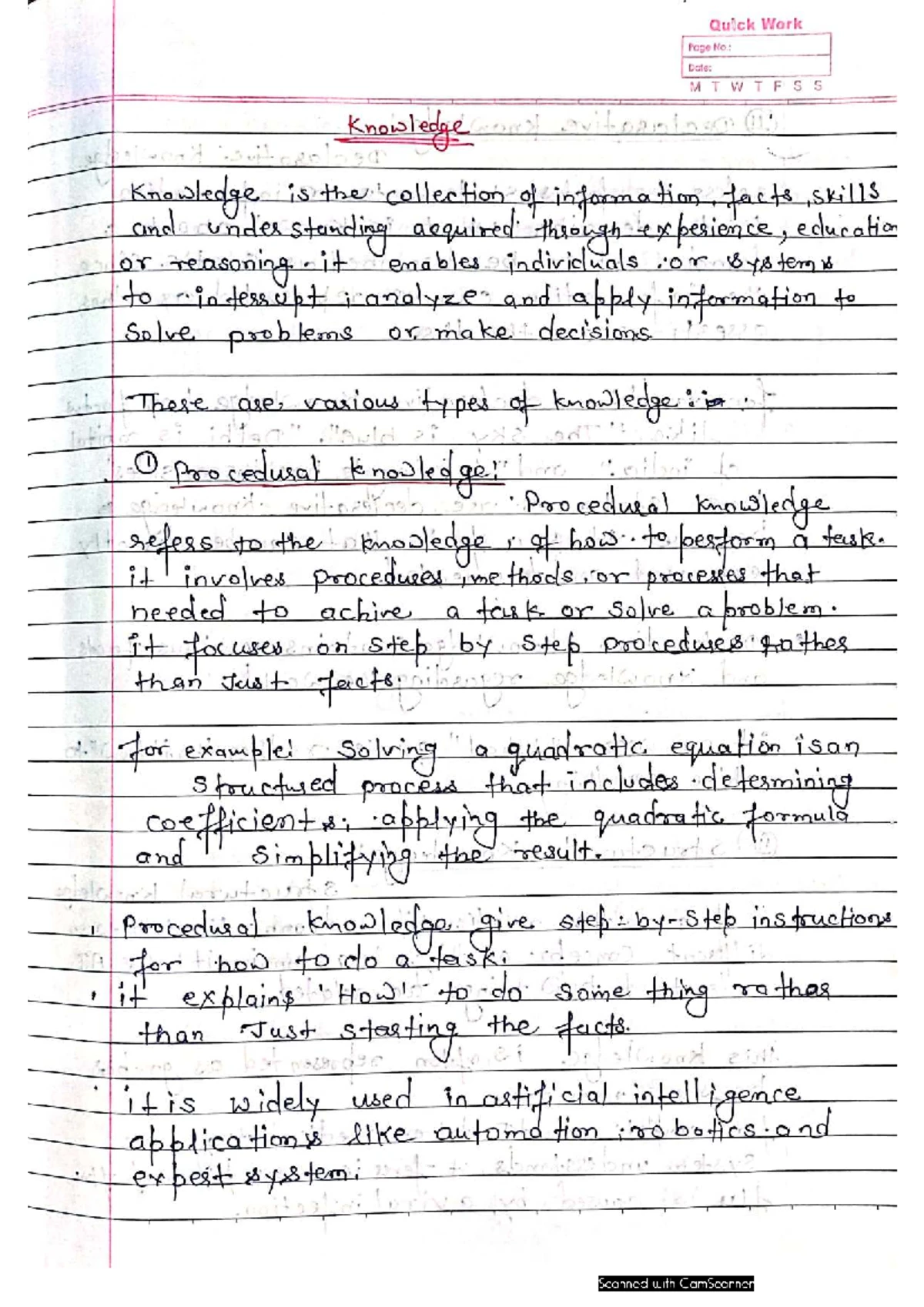 AI 101: Comprehensive Notes on Artificial Intelligence Concepts - Studocu