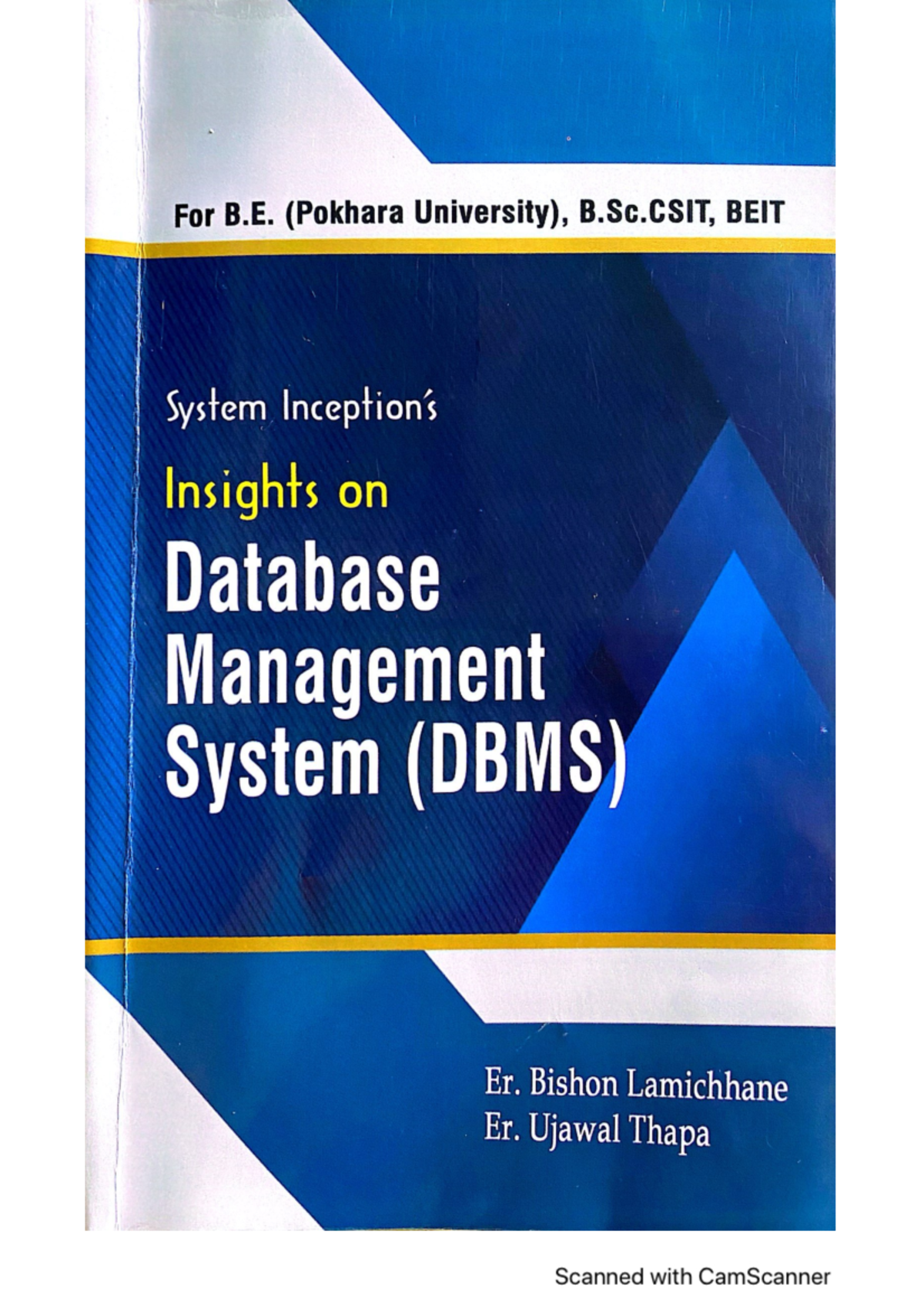 DBMS I Part 4 - Insights into Database Management Systems (4th Sem ...
