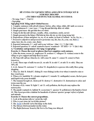 [Solved] Xc nh loi cm t chc v c php ca chng trong cu v phn loi cu theo ...