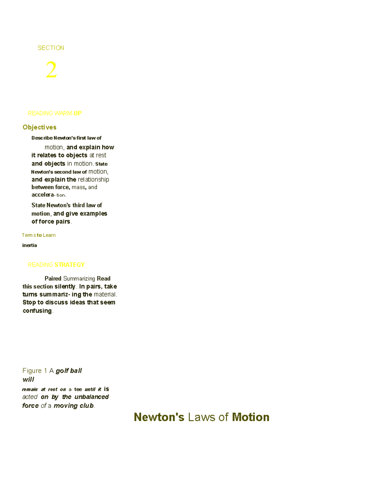 Section 6.2: Exploring Newton's Laws of Motion in Depth - Studocu