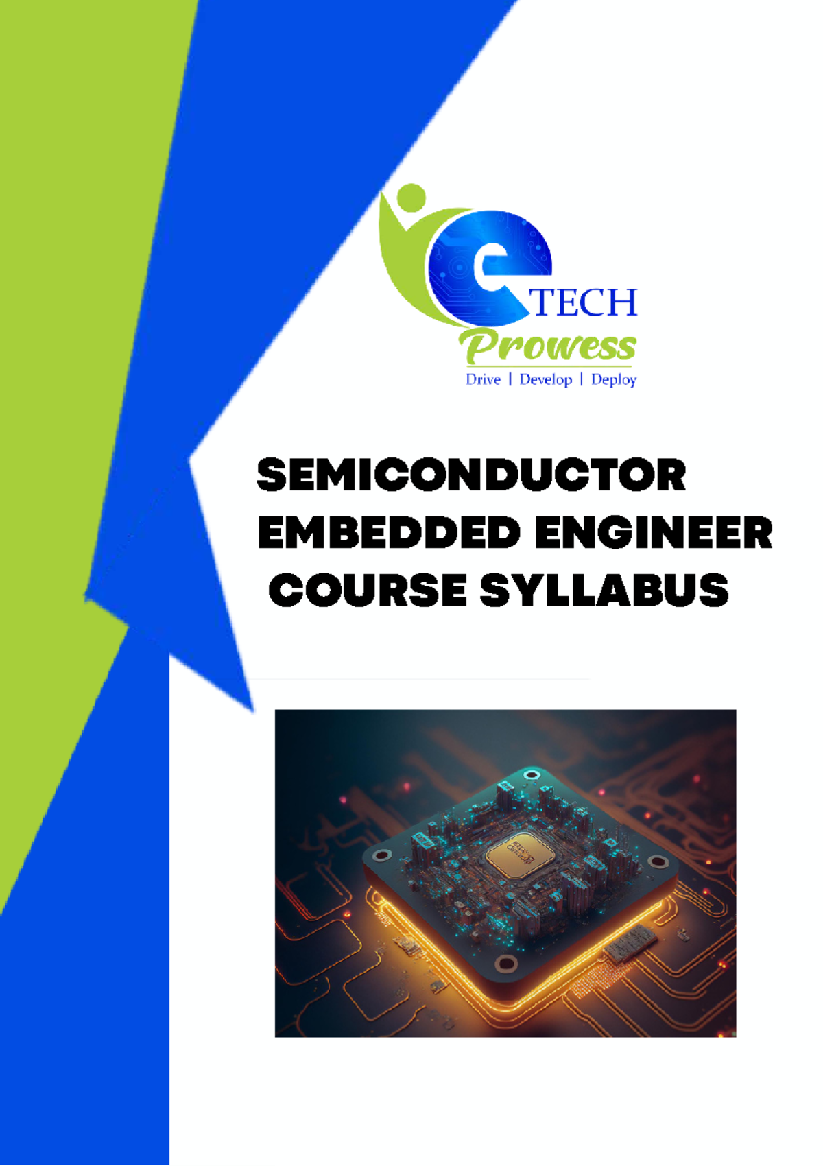 Semiconductor Embedded Engineer Syllabus - SEMICONDUCTOR EMBEDDED ...