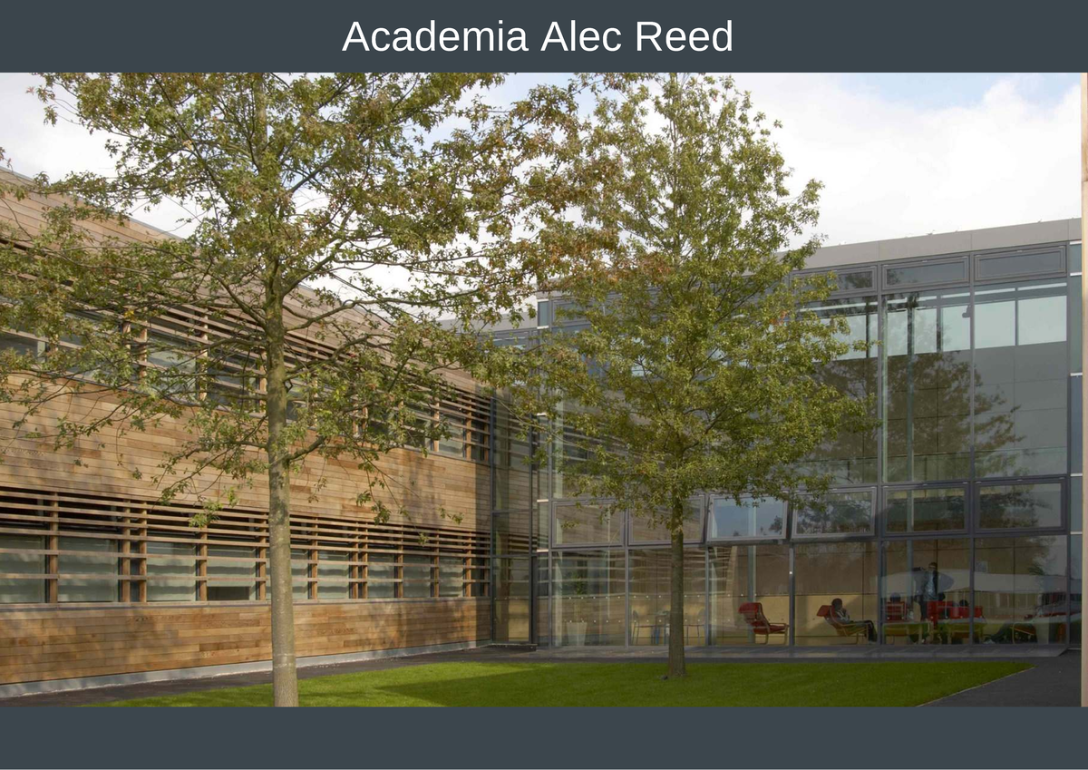 Academia Alec Reed: Diseño y Características del Edificio - Studocu