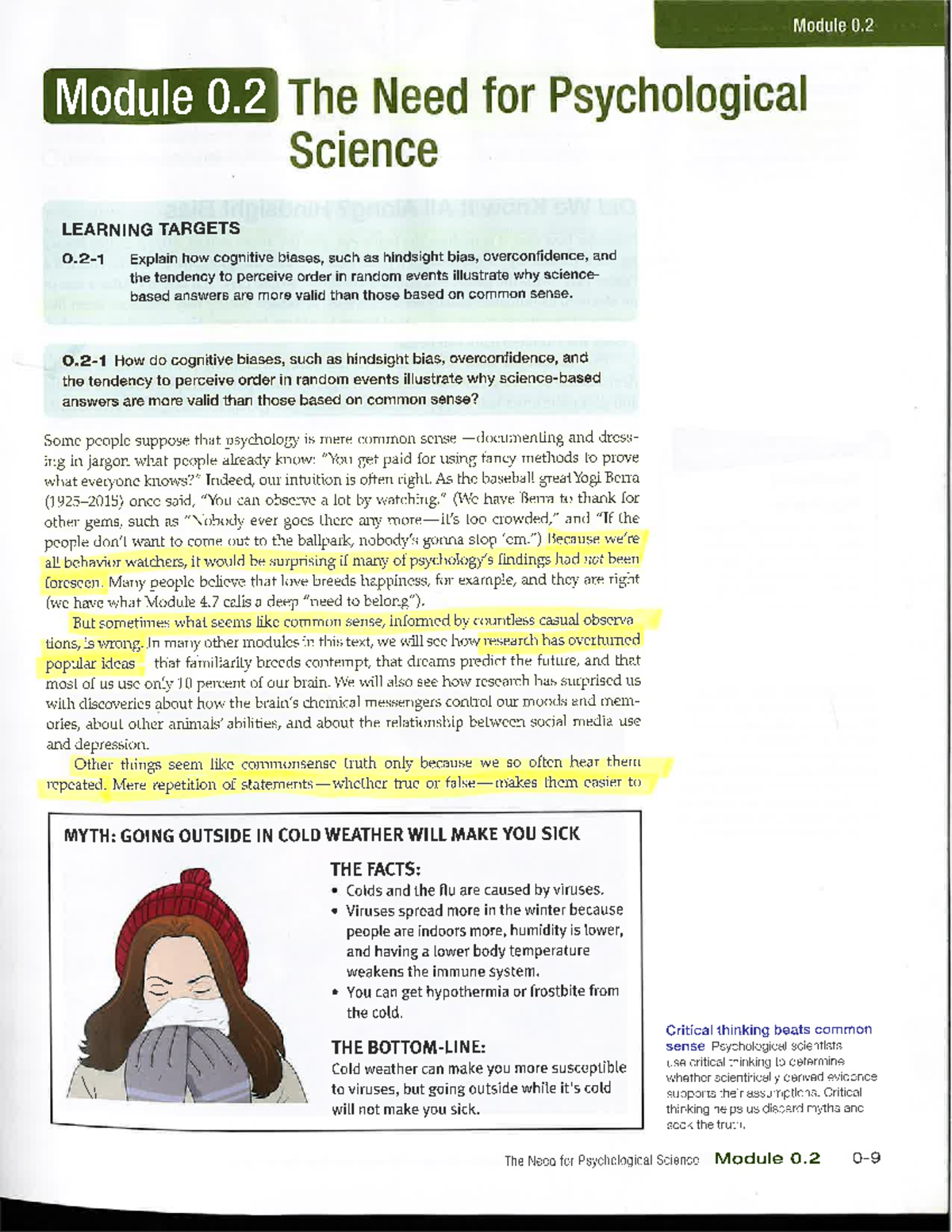 Final Exam Review Notes for ABC123: Understanding Cognitive Biases ...